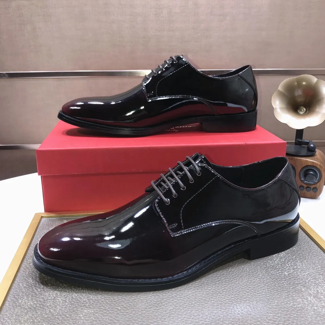 Men's shoes💰480💰[Ferragamo/Ferragamo] The latest model in the counter. Original imported high-quality cowhide with open sides + imported sheepskin lining + original luxury metal buckle + original combination outsole. Comparison without pressure. 38--45 (45 is custom-made and cannot be returned or exchanged)